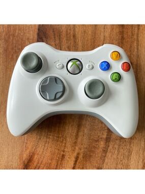 Xbox 360 OEM White Wireless Controller